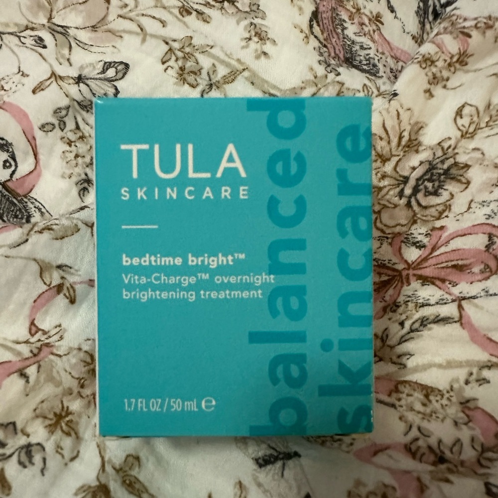 Tula Skincare Bedtime Bright in Aqua